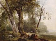 Asher Brown Durand Landscape with Beech Tree oil painting on canvas